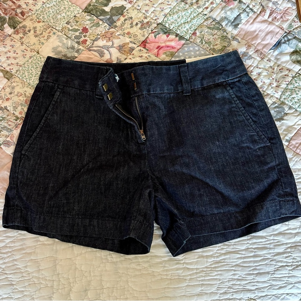Loft 4 inch inseam denim shorts